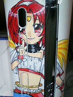 まだクリア吹いてないので半挿しですが